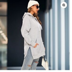 THE WARMY OVERSIZED HODDIE DRESS